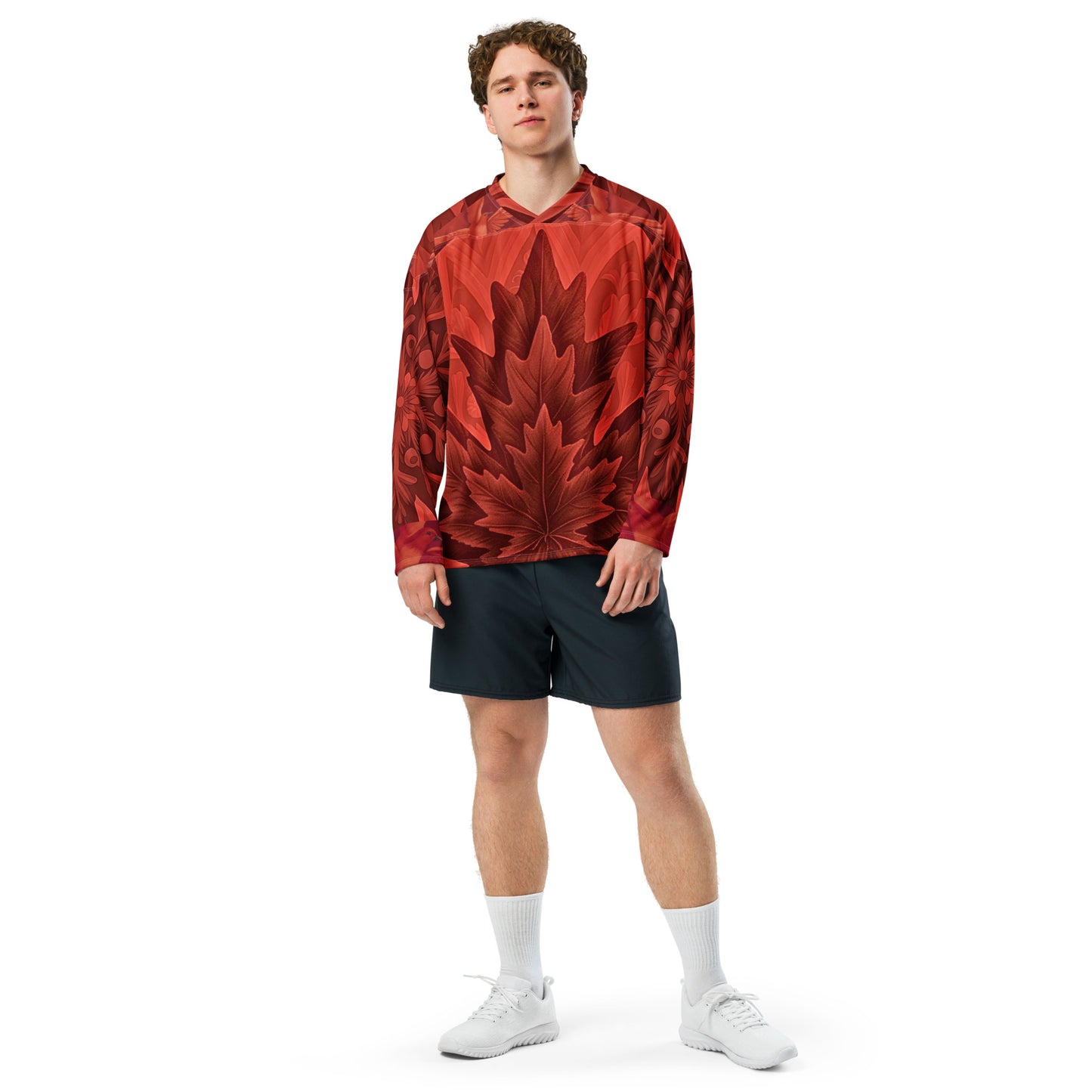 Dovenfield - Majestic North V5 Red - Canadian Hockey Jersey