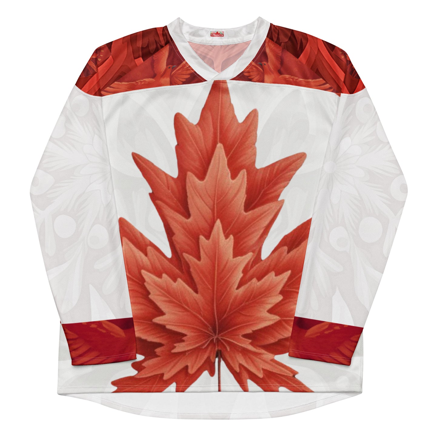 Dovenfield - Majestic North V6 White - Canadian Hockey Jersey