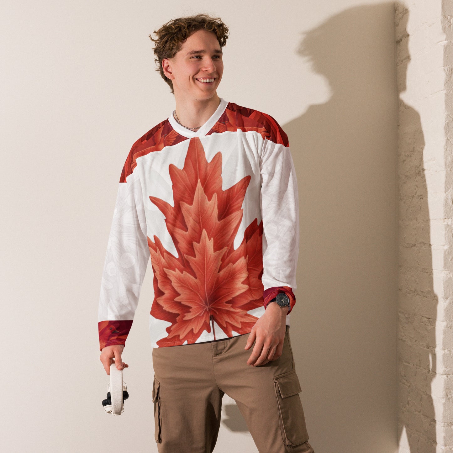 Dovenfield - Majestic North V6 White - Canadian Hockey Jersey