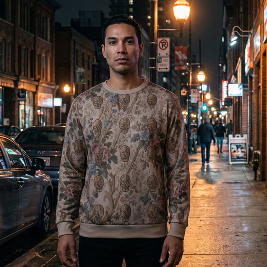 Grey Skull - Sweatshirt