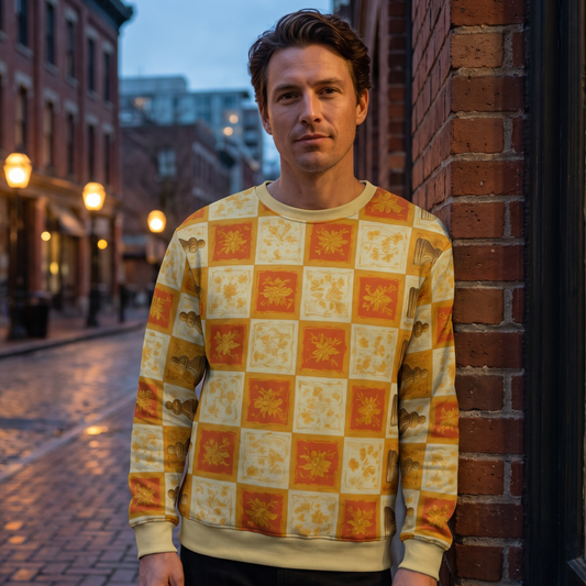 Chessboard Golden Gambit - Sweatshirt