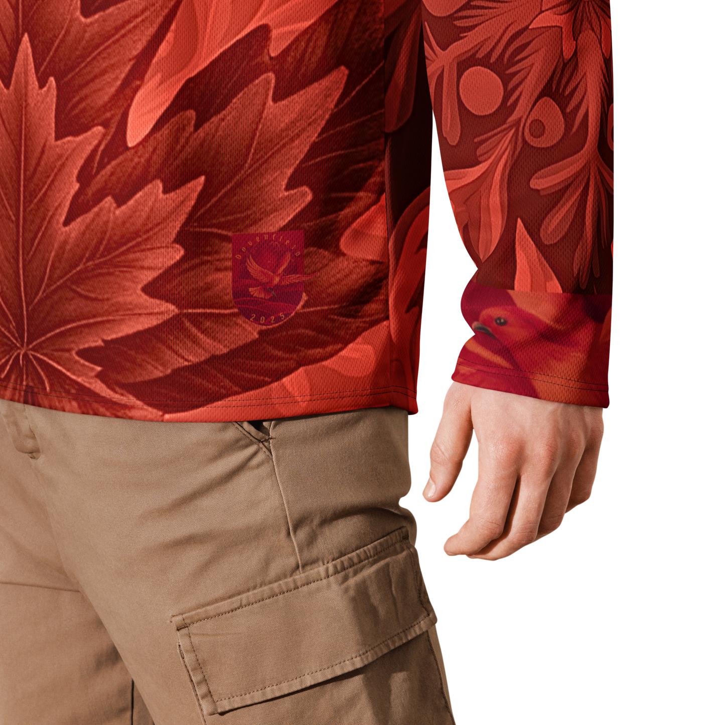 Majestic North Red - Performance Long Sleeve