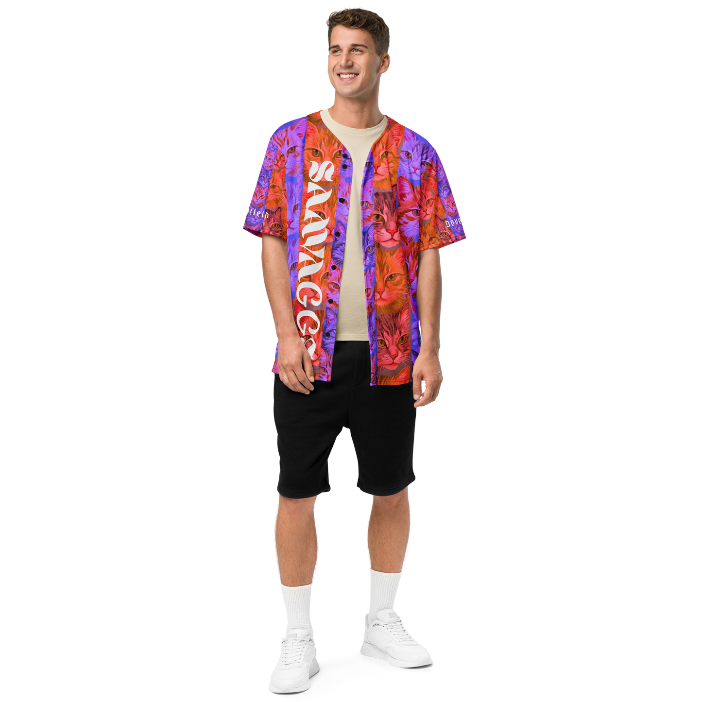 Saavagge - Button-Up Performance Shirt