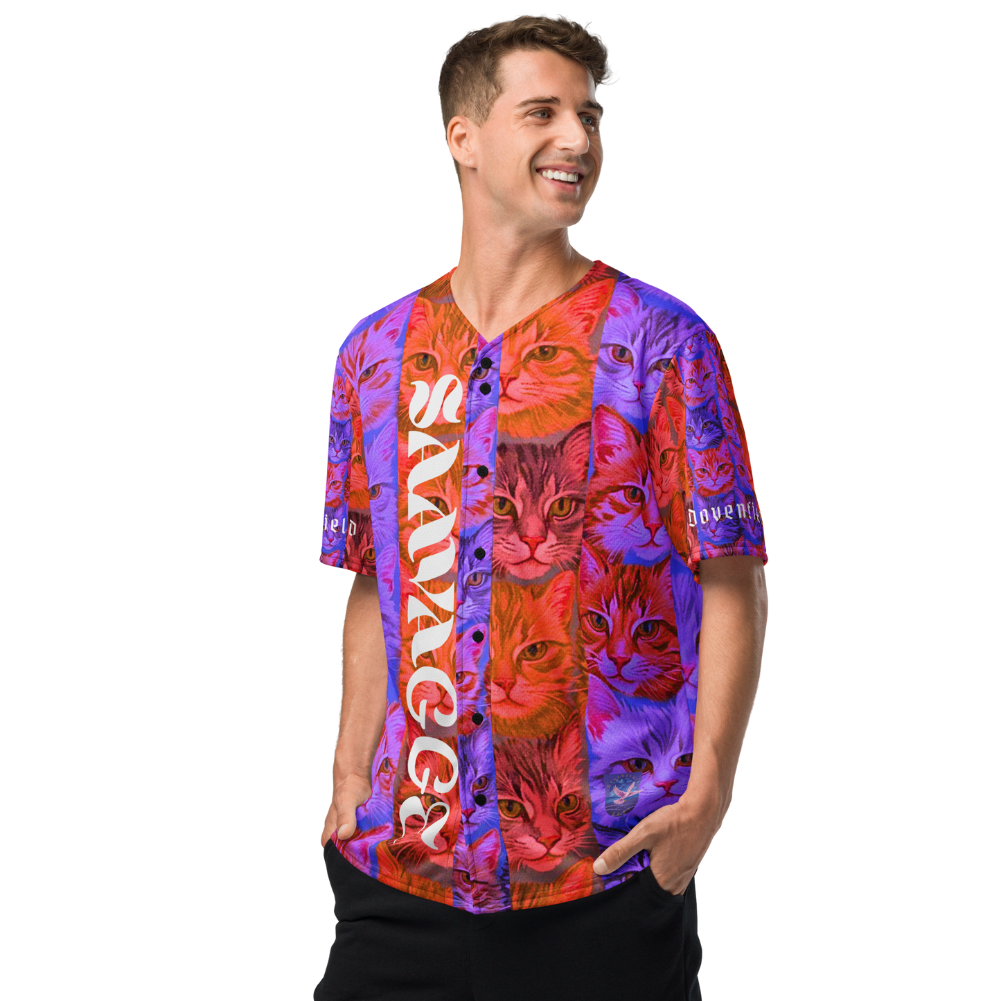 Saavagge - Button-Up Performance Shirt