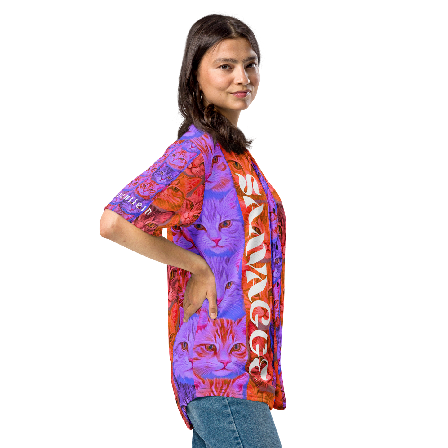 Saavagge - Button-Up Performance Shirt