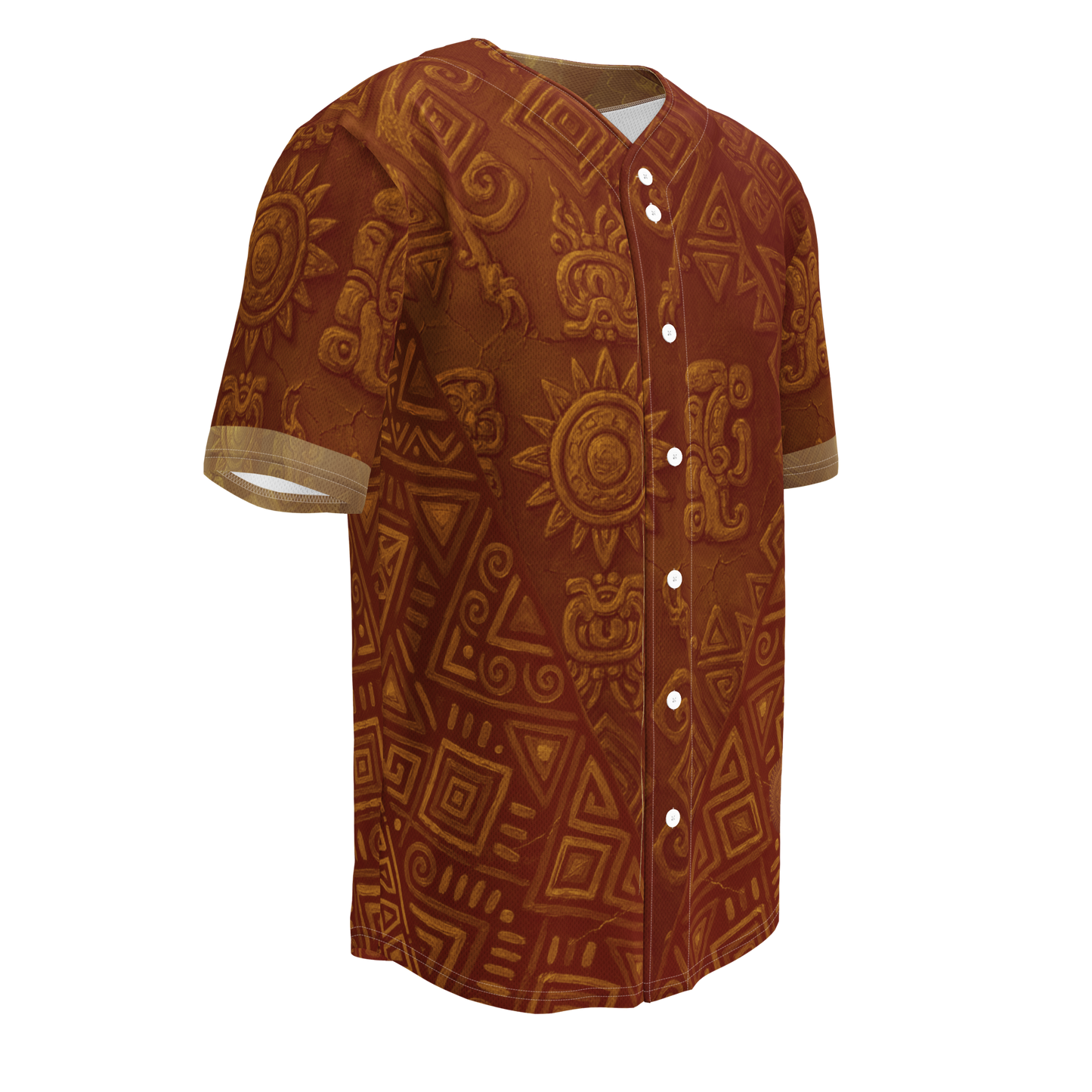 Casa Del Sol Rojo II Rojo - Button-Up Performance Shirt