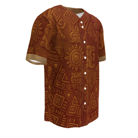 Casa Del Sol Rojo II Rojo - Button-Up Performance Shirt