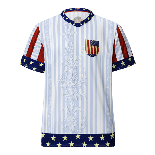 Dovenfield Featherweight – Red, White and Blue Performance Top