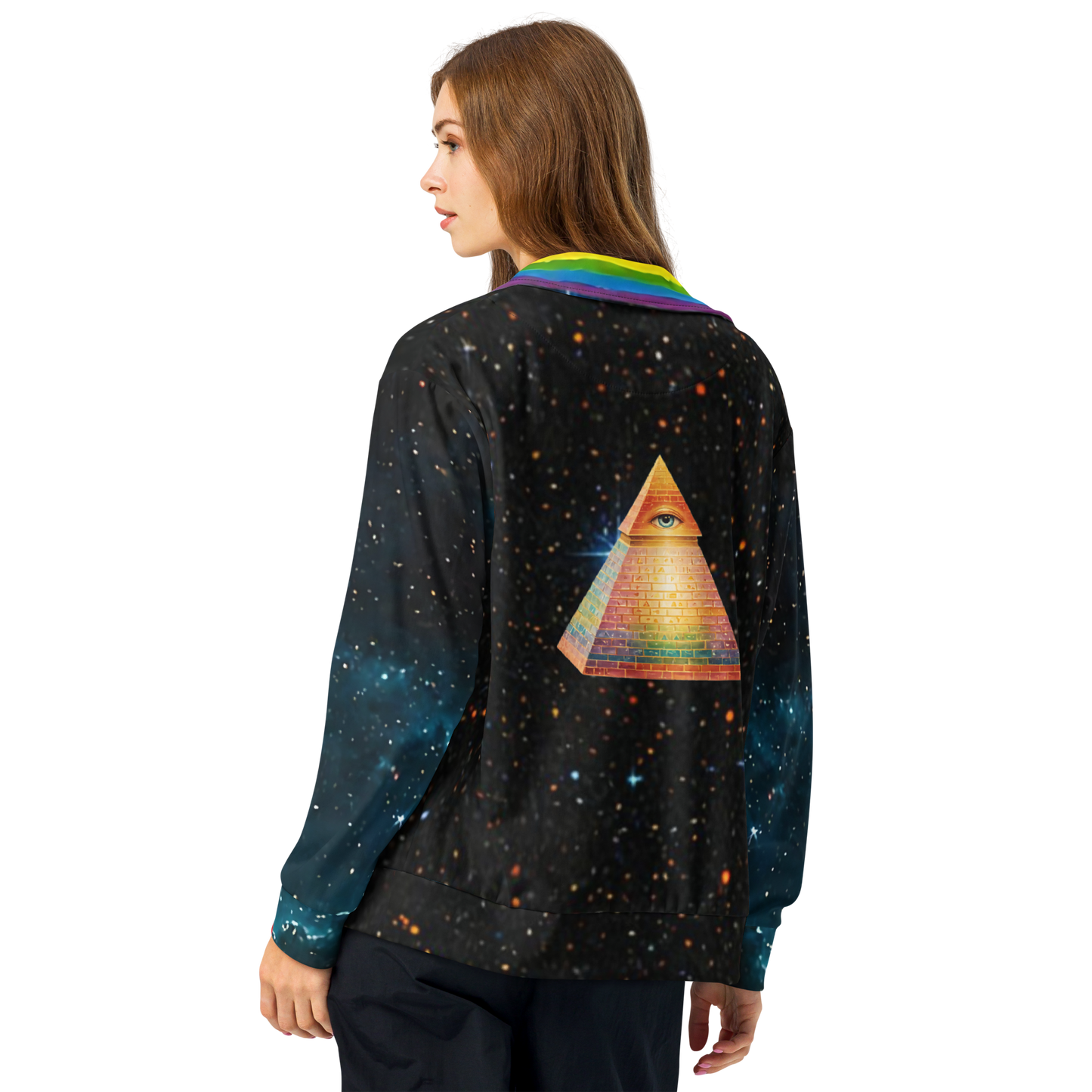 Dovenfield Sigil - Space Pyramid - Unisex Track Jacket