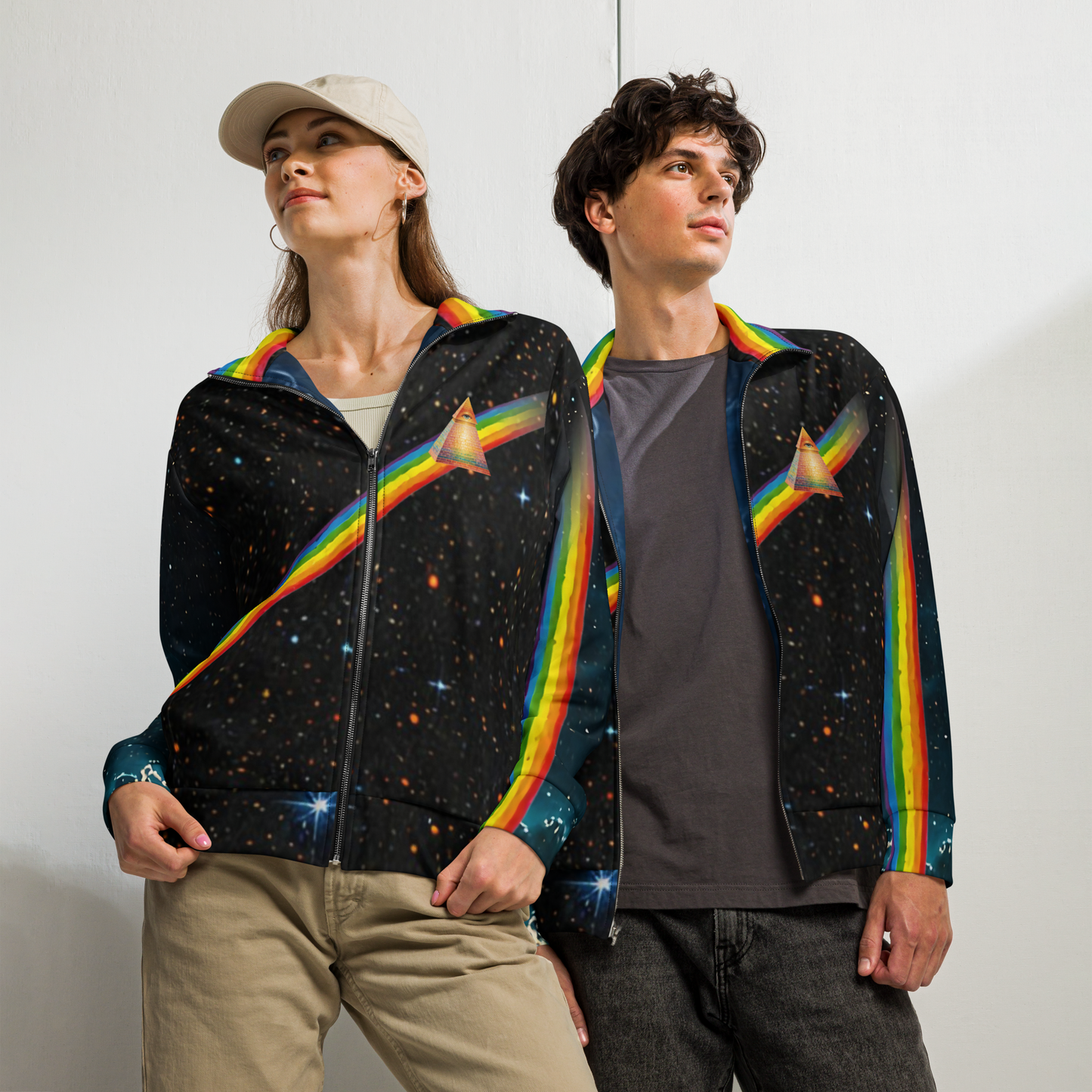 Dovenfield Sigil - Space Pyramid - Unisex Track Jacket