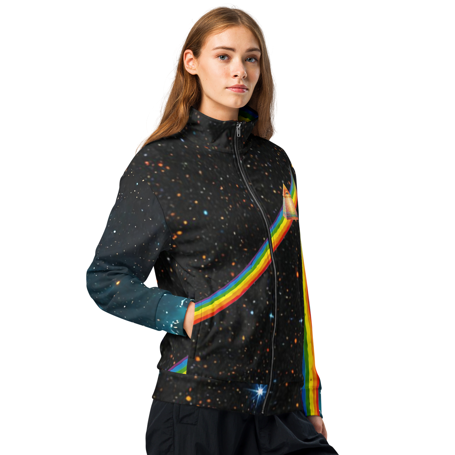 Dovenfield Sigil - Space Pyramid - Unisex Track Jacket
