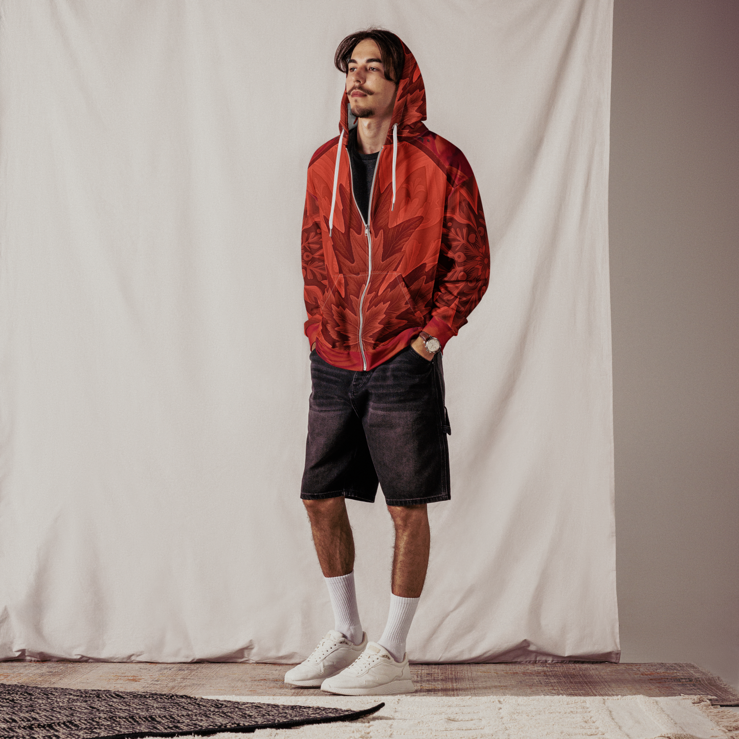 Dovenfield Drippy - Majestic North - Unisex Zip Hoodie