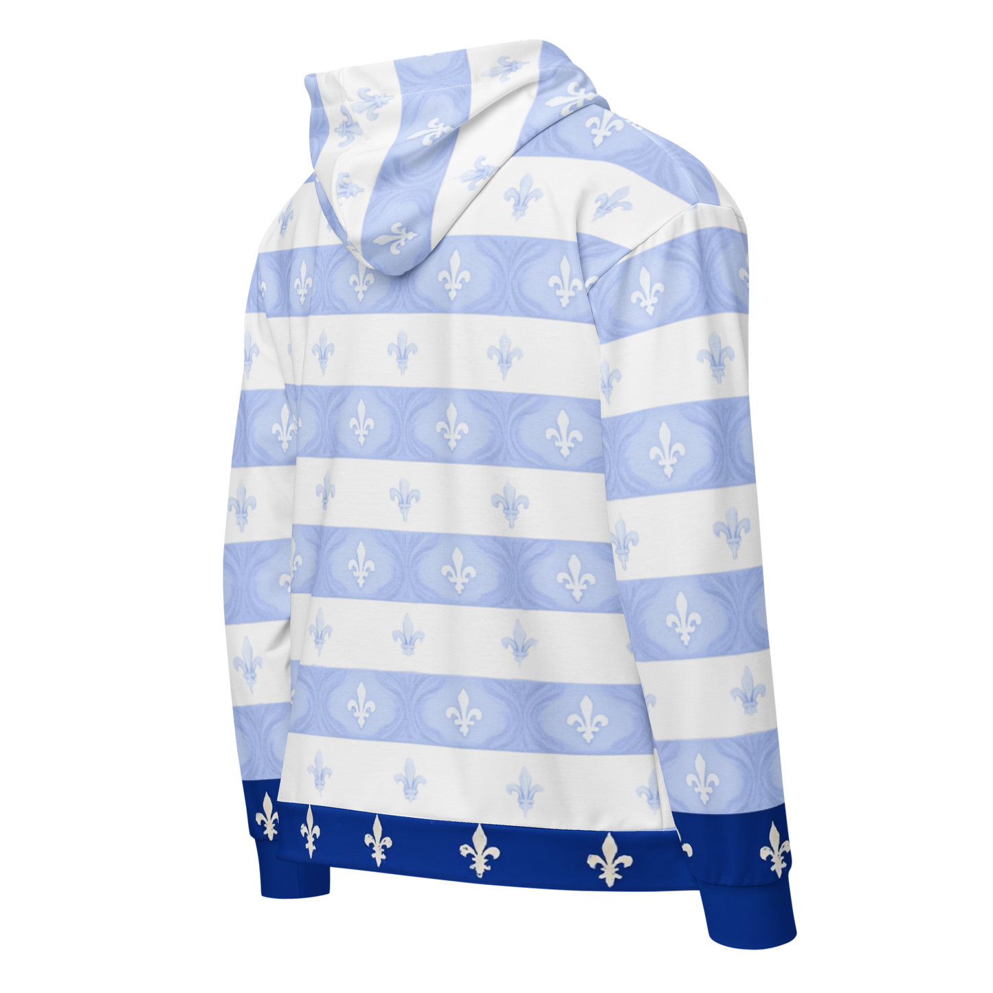 Bleu Impérial - Zip Hoodie
