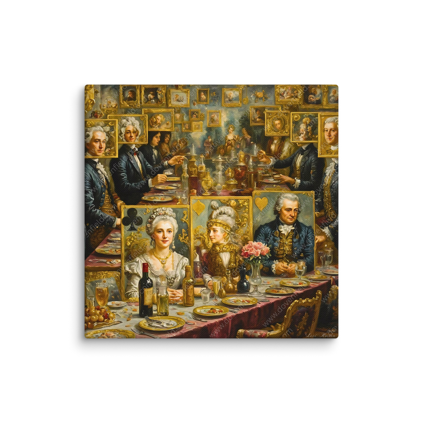 Wine and Dine Canvas #007 - Limited Edition