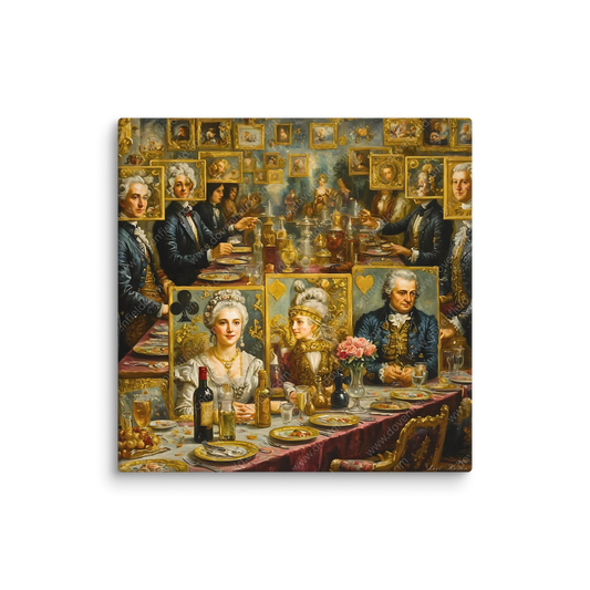 Wine and Dine Canvas #007 - Limited Edition