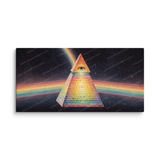 Dovenfield Masonic Isaac Pyramid Canvas - Design #019 - LIMITED EDITION