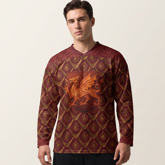 Fantasy Red Dragon - Performance Long Sleeve
