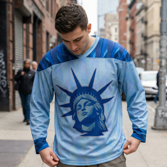 Statue of Liberty Blue - Performance Long Sleeve